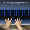 thumbnail image 4 of LOVEVER Melodica 32 Key Piano  Melodica Instrument Keyboard Harmonica Wind Musical Instrument with Portable Carrying Bag for Beginners Fun Music Gift[Blue], 4 of 9