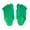 Green, variant on Realistic Monster Feet Slippers - Barefoot Shoe Covers for Halloween Costume, Party Props for Adults & Kids