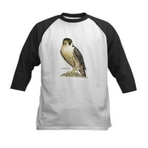 CafePress - Peregrine Falcon Bird Kids Baseball Jersey - Kids Cotton Baseball Jersey, 3/4 Sleeve Shirt