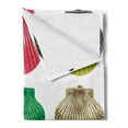 thumbnail image 2 of Seashells Soft Flannel Fleece Throw Blanket, Colorful Seashells Species Ocean Pop Art Style Pattern Modern Beach Theme, Cozy Plush for Indoor and Outdoor Use, 50" x 70", Multicolor, by Ambesonne, 2 of 5