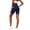 Navy, variant on Women's High Waist Yoga Running Workout Athletic Cycling Hiking Sports Shorts Navy,S