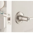 thumbnail image 2 of Hyper Tough Privacy Bed and Bath Classic Door Lever Satin Nickel with Round Rosette, 2 of 7