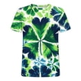 thumbnail image 4 of ZRGHAOYLQ St. Patrick's Day Plus Size T-shirts Men Clearance Short Sleeve Crewneck Pullover Big and Tall Shamrock Shirt Tops Loose Summer Trendy T Shirts, 4 of 5