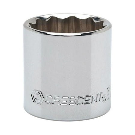 

1 Pc Crescent 7/8 In. X 3/8 In. Drive Sae 12 Point Standard Socket 1 Pc