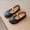 Black, variant on Toddler Cute Flats Pearls Decor Soft Sole Round Toe Flat Dress Shoes Girls Fashion Comfy Footwear for Daily Casual Wear Red 2 Big Kids