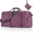 thumbnail image 1 of Bolsa de viaje Vomgomfom de 65 litros con compartimento para zapatos, color morado, 1 of 7