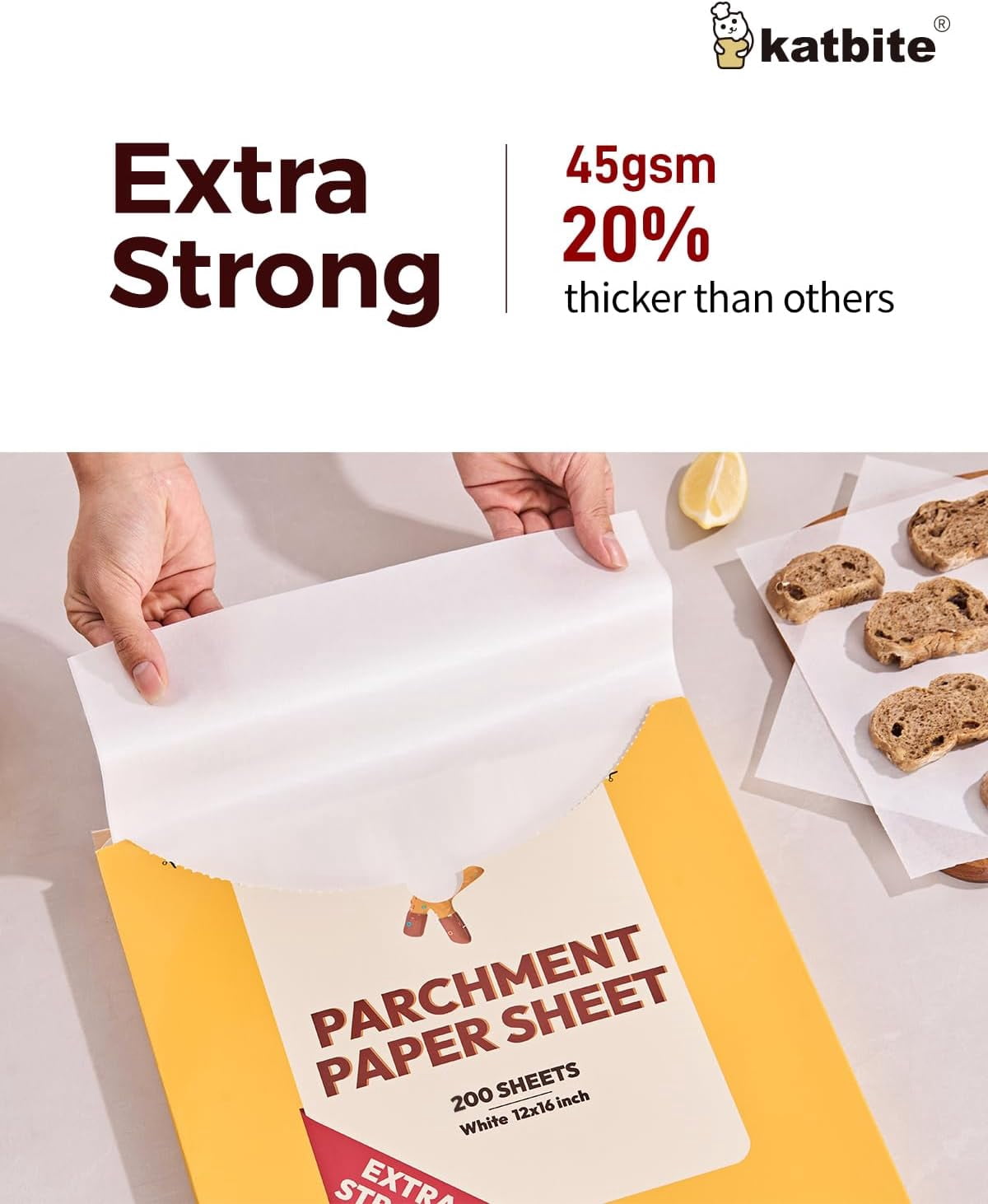 200PCS 12x16 In Heavy Duty Flat Parchment Paper, Parchment Paper Sheets for Baking Cookies, Cooking, Frying, Air Fryer, Grilling Rack, Oven(12x16 Inch)[Advanced Series]