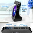thumbnail image 4 of Desktop CD Player with Speakers, ROADOM CD Players for Home, Portable CD Player with Bluetooth Hi-Fi Stereo Sound,Remote Control,Supports CD/Bluetooth/FM, 4 of 6