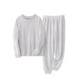 thumbnail image 2 of MINTREUS Womens Christmas Flannel Fuzzy Pajamas - Plush Fleece Set with Pockets | Holiday Gift & Toasty Loungewear, 2 of 6