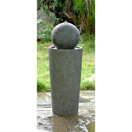 Ball Fountaiun with LED Light, Small Size