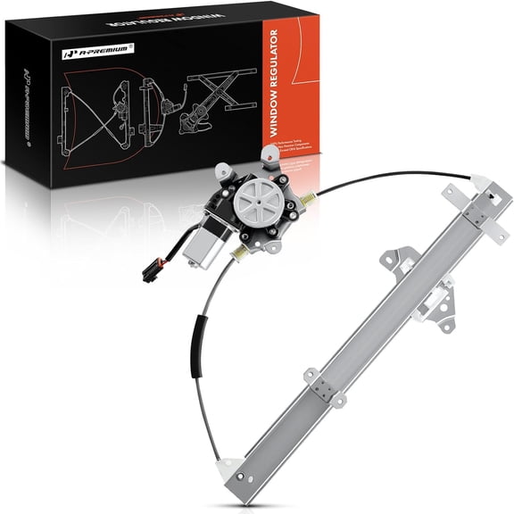 A-Premium Power Window Regulator with Motor Compatible with Nissan Frontier 1998-2004 Xterra 2000-2004 Front Left Driver Side