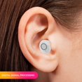 thumbnail image 4 of Digital Hearing Amplifier - Next Generation in The Ear Personal Sound Device w/Noise Reduction - Rechargeable ITE 2 Piece Set, Portable Charging Case Sound Assist for Adults and Seniors, White, 4 of 8