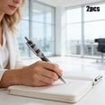 thumbnail image 5 of Summer Saving!Back_to_School Saving!School_Supplies!Under $1 dollars!Gel Pens, Press The Bag Drill Pen Female Exclusive Collection Pen Business Gift Pen High-end Heavy Touch Pen, White, 5 of 6