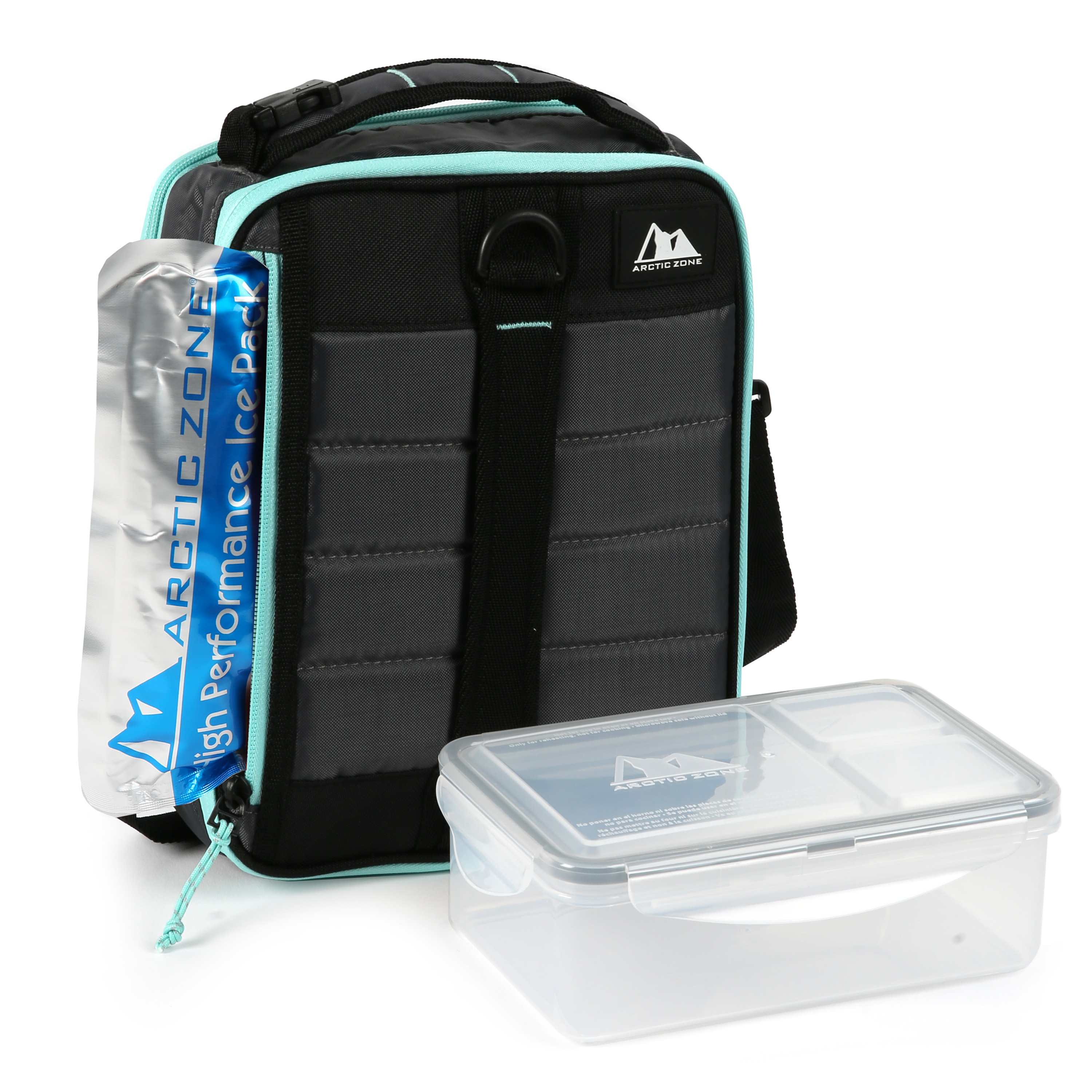 Arctic Zone High Performance Ultimate Expandable Lunch Bag, Gray