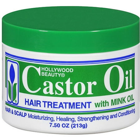 Hollywood Beauty Castor Oil Hair Treatment with Mink Oil, 7.5