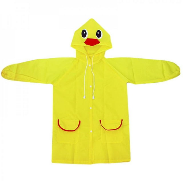 Topwoner Cartoon Rain Coat Kids Rainwear Cute Baby Funny Raincoat