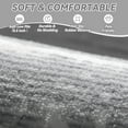 thumbnail image 2 of SIXHOME 6'x9' Area Rugs for Living Room Washable Rugs Modern Abstract Colorful Carpet Rugs for Bedroom Dinning Room Office Contemporary Home Decor Velvet Silk Rug Gray, 2 of 8