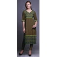 thumbnail image 2 of Bimba Panel Straight Kurtis For Women Long Kurti Dress Printed Indian Top, 2 of 5