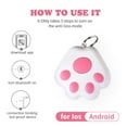 thumbnail image 4 of Cat Dog Anti-Lost GPS Tracking Tag Locator Prevention Waterproof Portable Wireless Tracker Tags for Pets Cats Dogs Accessories, 4 of 7