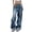 Vintage Blue, variant on EMMIOL Women's Wide Leg Jeans Mid-Low Waist Baggy Jeans Vintage Y2K Loose Fit Jeans 90s Boyfriends Denim Pants