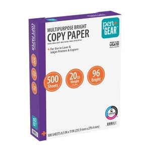 Pen+Gear Multipurpose Bright Paper, 500 Sheets