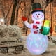 thumbnail image 5 of Muñeco de nieve de Navidad, colorido, giratorio, con luz LED, modelo inflable, muñecos soplados por aire, Juguetes Ndcxsfigh  libre de BPA, 5 of 8