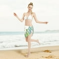 thumbnail image 5 of Kll Cartoon Cactus Print Women'S Sarong Coverups Short Bathing Suit Wrap Skirt Beach Wrap Swimsuit Cover Ups, 5 of 7