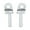 silver, variant on For BMW R1200GS ADV 2004-2012 Windshield Mounting Fixed Bolts Motorbike Pair