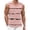 Pink, variant on Men's Regular-Fit Sleeveless Tank Tops Workout T Shirt Black White Horizontal Stripe Sleeveless Summer Shirt for Everyday Wear Casual Summer Beach Tee Tops Grey L
