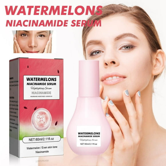 jhiwgzj Watermelon Glow Dew Drops Watermelon Hydrating With Brighten Moisturizing Lightweight Watermelon 60ml