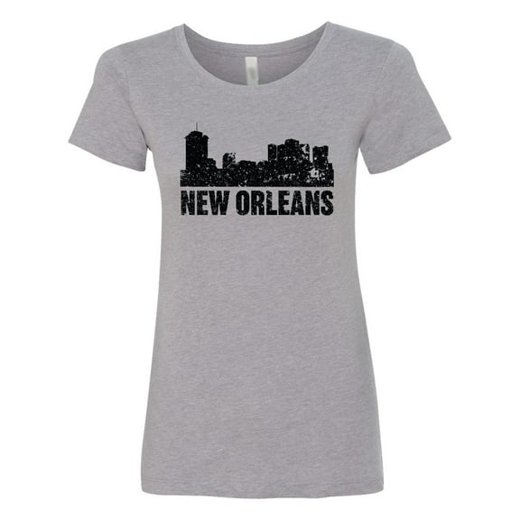 Inktastic New Orleans Skyline Grunge Women's T-Shirt