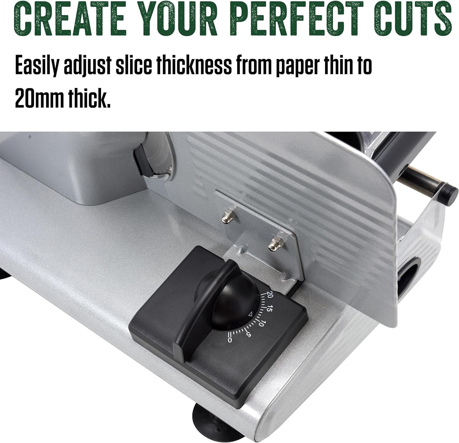 LEM Products 7 Inch Electric Meat Slicer Machine with a Stainless