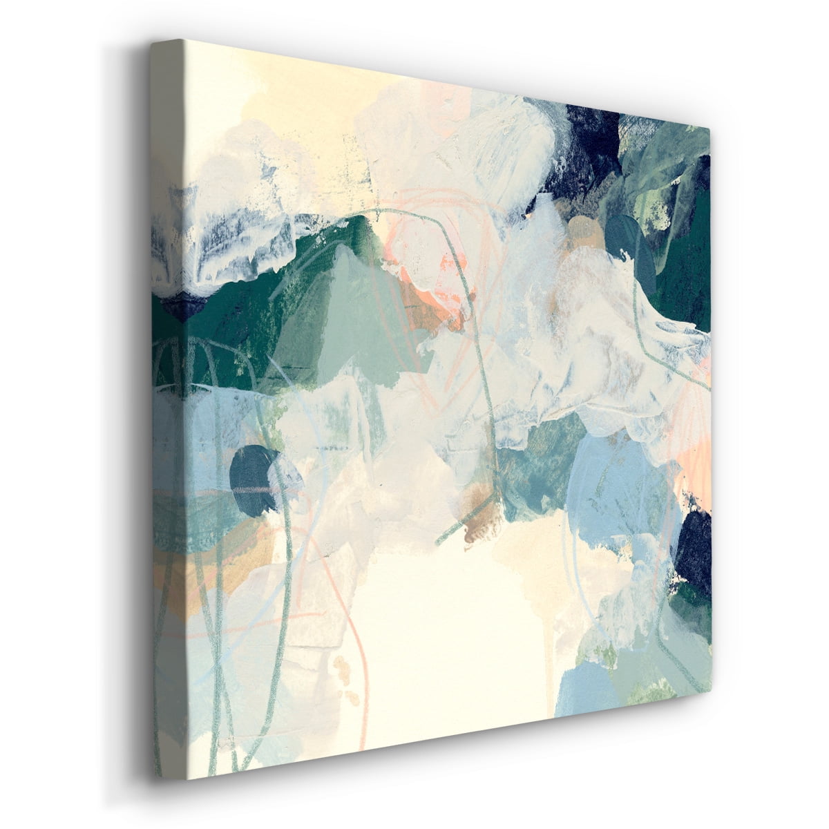Wexford Home Cloud Gesture II-Premium Gallery Wrapped Canvas, 10" x 10" - Ready to Hang