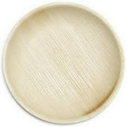 Palm Leaf Plates size 8.5, 15 Pack Heavy Duty Eco-friendly Disposable Plates