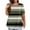 Khaki, variant on breaise Womens Short Sleeve Tops Plus Size Stripe Shirts Loose Fit Crew Neck Shirts Casual Loose Summer Tee Shirts L-5XL