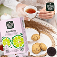thumbnail image 4 of McCoy Teas Earl Grey Tea Individually Wrapped Tea Bags Collection Flavored Black Tea with Premium Tea from Sri Lanka, 20 Tea Bags, 4 of 6