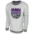 thumbnail image 2 of Men's Stadium Essentials Heather Gray Sacramento Kings Club Level Pullover Sweatshirt, 2 of 3