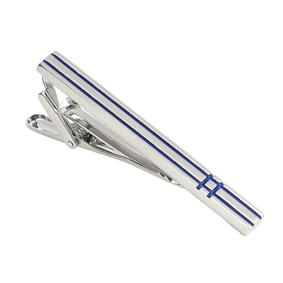 Bar Men\'s Formal Tie Clip With Stripe Elegant Necktie Bar Design