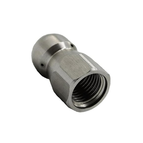 de Botón de material acero Inoxidable Boquil de Limpieza Giratoria de 3/8 "Boquil de Chorro de Alcantarildo CUTICAT Boquilla de drenaje de alcantarillado