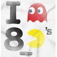 thumbnail image 2 of I Love Pacman 80's Zip Up Hoodie Men's Women's Brisco Brands M, 2 of 6