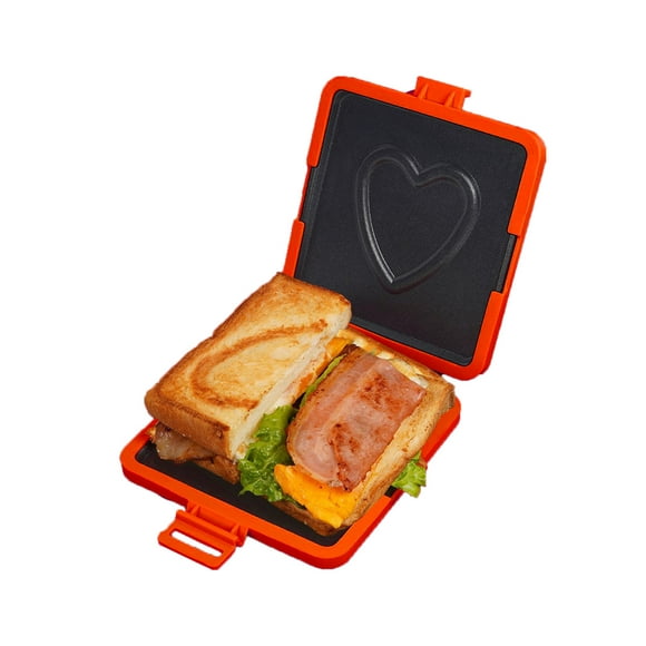 Microwave Maker Grill Press, Microwave Toaster Maker, Grilled Cheese Maker, Panini Press Maker, Microwave Grill Tray Crisper for Home Travel