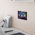 thumbnail image 6 of Dailycode Light Switch Plate Covers 2 Gang Wall Plate Plastics Outlet Covers for Kitchen Home Office Decor Rainbow Color Wolf, 6 of 8