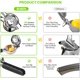 thumbnail image 3 of Extractor manual de zumo de limón Extractor de zumo de naranja, muy adecuado para exprimir naranjas, limones y limas (pequeño), 3 of 5