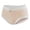 Pink, variant on Ruimatai Women's Cotton Underwear 4-Pack High Waist Comfortable Breathable Soft Daily Panties Solid Color
