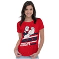 thumbnail image 3 of Popeye The Sailor Man American Might Women's T Shirt Ladies Tee Brisco Brands M, 3 of 5