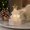 PK, variant on Tabletop Christmas Night Light, Lighted Mini Glass Christmas Tree with Star Topper, Festive Holiday Centerpiece for Home Mantel Shelf Office Desk Party Decoration