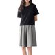 thumbnail image 2 of Puntoco pantalones cortos de verano para mujer, moda 2024, pantalones cortos informales de Color sólido a la moda, pantalones de pierna ancha de cintura elástica de gran tamaño, 2 of 4