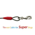 thumbnail image 5 of Petest 25ft Tie-out Cable with Crimp Cover for Super Dogs Up To 250 Pounds, 5 of 7