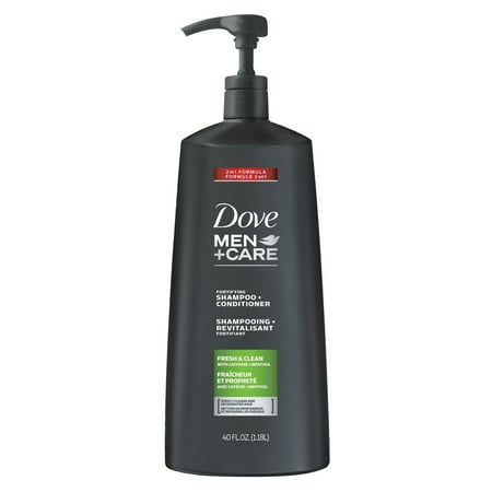 Dove Men+Care 2in1 Fortifying Shampoo & Conditioner, 40 Fl Oz