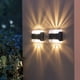thumbnail image 4 of Xihbxyly Aplique Solar de Pared, Diseño Impermeable para Exteriores, Panel Solar de Alta Eficiencia, Ip65, Larga Duración, para Jardín, Patio y Puerta de Entrada, Juego de 4 Unidades, Fácil Instalaci, 4 of 4